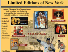 Tablet Screenshot of limitededitionsports.com